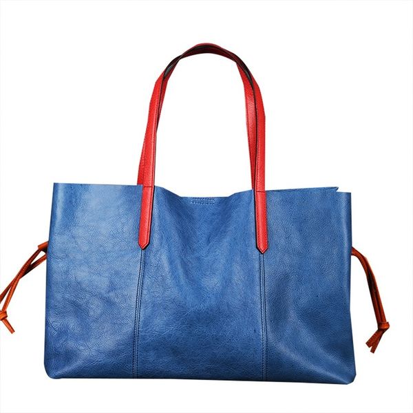 

women's leather bags new style full-grain leather women's handbag shoulder bag