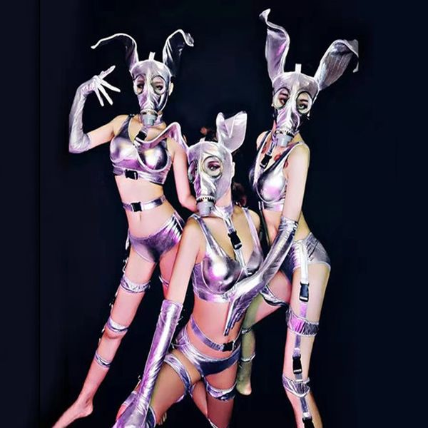 

dj costume jazz bodysuit rave clothes female singer bar ds gogo costumes nightclub jumpsuit pole dance clothing women sl243, Black;red