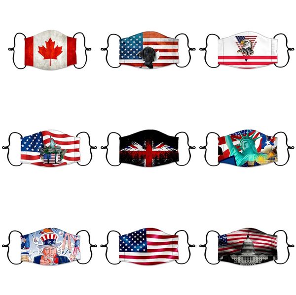 

grey green camo fashion designer face mask fun fancy dress washable mouth muffle mask reusable dust warm windproof cotton masks #241