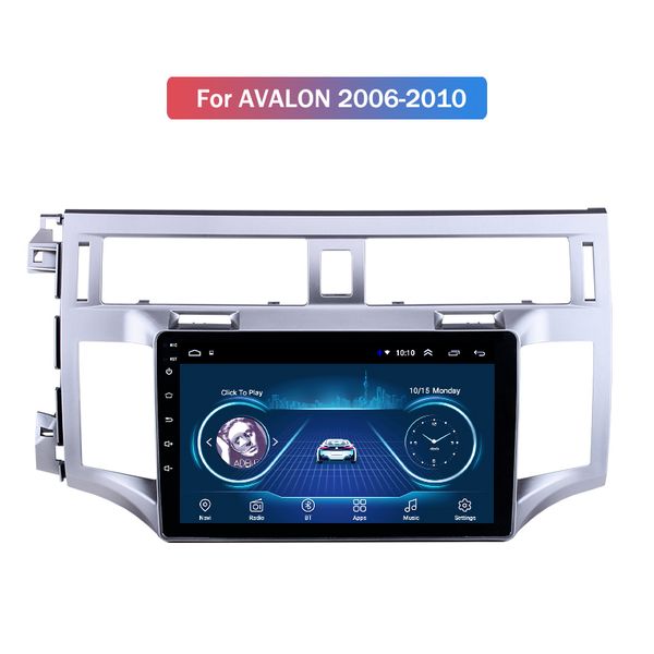 

for toyota avalon 2006-2010 10.1 inch android 10 car gps navigation with touch screen wifi am fm radio bluetooth usb dvr swc tpms