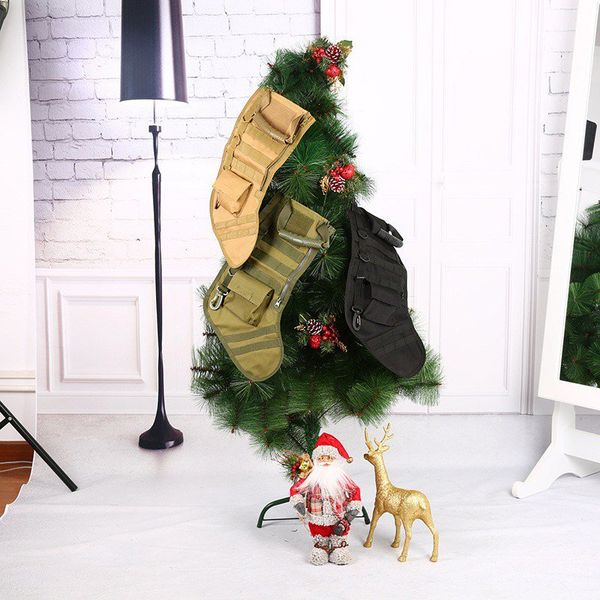 

hanging tactical molle christmas stocking bag dump drop pouch utility storage bag combat hunting magazine pouches