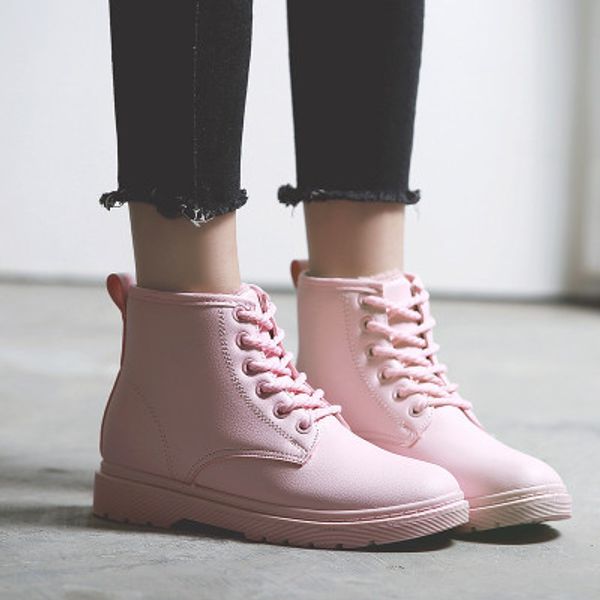 

wholesale winter snow boots brand men genuine leather waterproof outdoor boots cow leather hiking shoes leisure ankle boots, Black