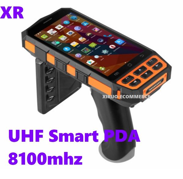 FH906 uhf Handheld-Lesegerät Android 7.0 Blu4.0 WIFI 3G 4G RFID UHF Smart PDA 8100 MHz + R2000 UHF-Modul für Parksystem-Zugangskontrolle