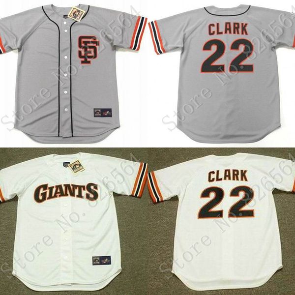 

men 22 jack clark san francisco 19783 baseball jersey, Blue;black