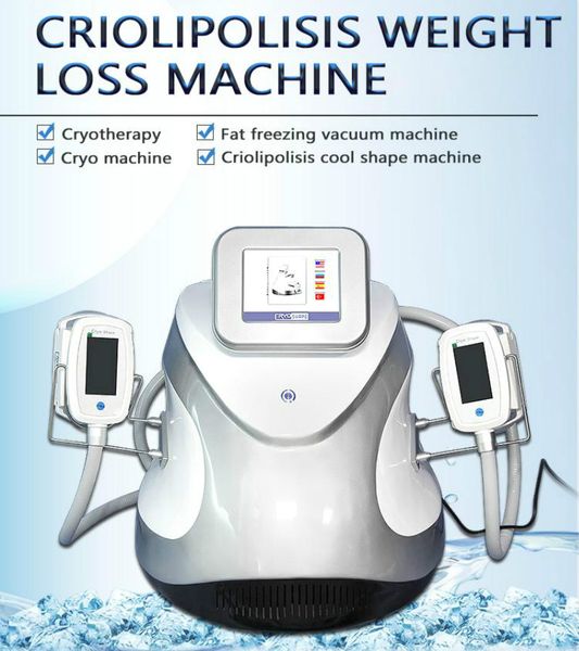 Macchina dimagrante Criolipolisi Grasso Congelamento Rimodella Scuplt Hip Lift Dimagrante con due maniglie Cryo può funzionare allo stesso tempo