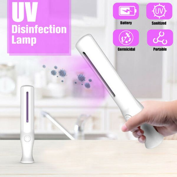 

portable uv sanitizer hand wand health care products germs killer portable sterilization equipment with uv lamp bulb dhl