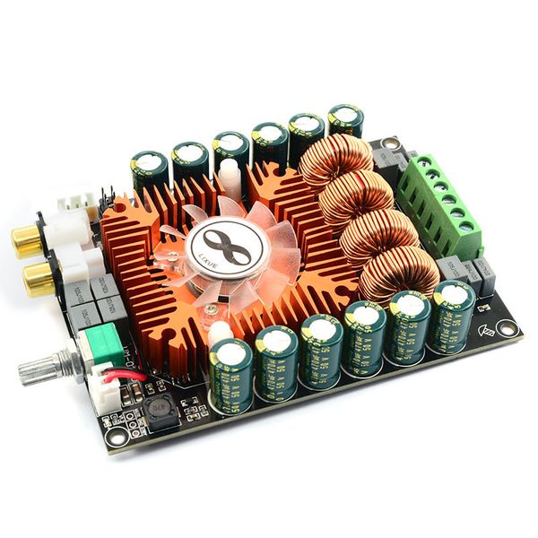 

tda7498e high power digital power board 2.0 hifi stereo 160w x 2 support btl220w dc12v-36v