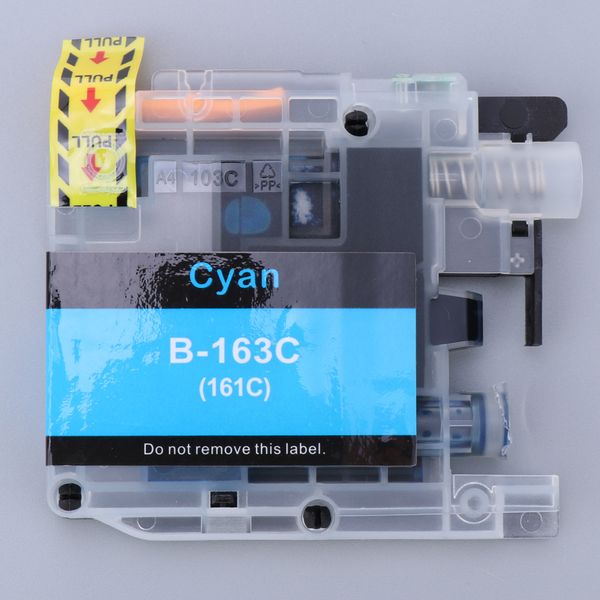 

ink cartridge for dcp-j552dw dcp-j752dw etc printers, b-163c/161c series cyan