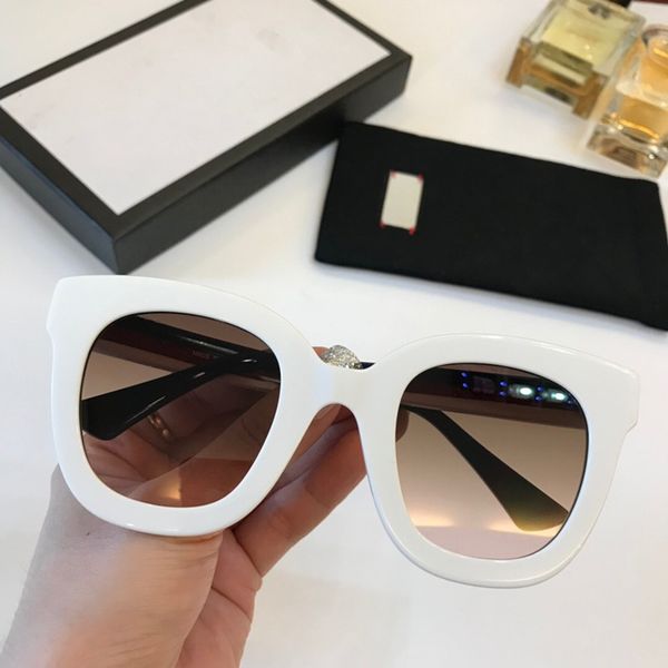 Wholesale-Popular 3806 Sunglasses Women Designer Oval Summer Style Rectangle Full Frame Top Quality UV Protection Come_voghion.com