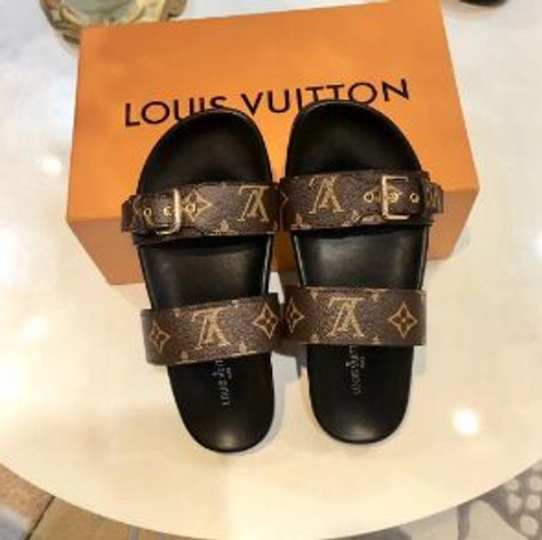 

L family brand fashion causal slippers girls tian/blooms print slide sandals unisex outdoor beach flip flops