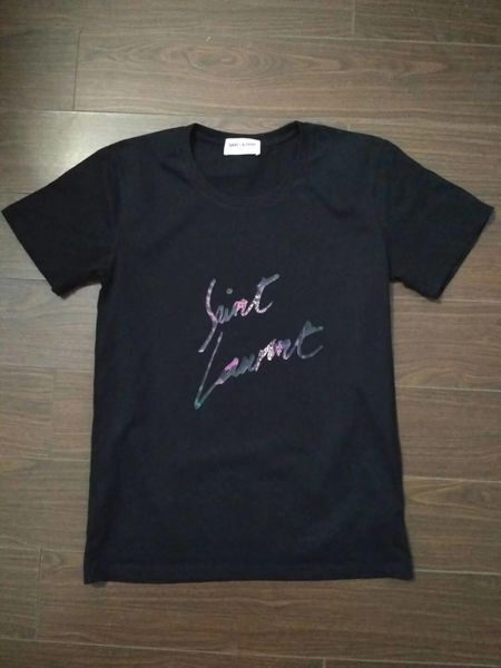 

2019 t hirt imple letter printed aint t hirt pari lp hort leeve men lauren tag treet tyle top tee hirt 666