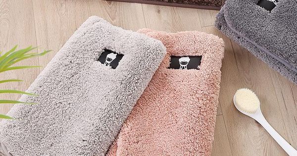 Acheter En Gros 80x120cm Forte Absorption Deau Mémoire Mousse Bain Chambre Salle De Bains étage Douche Porte Rectangulaire Tapis Tapis Six Couleurs