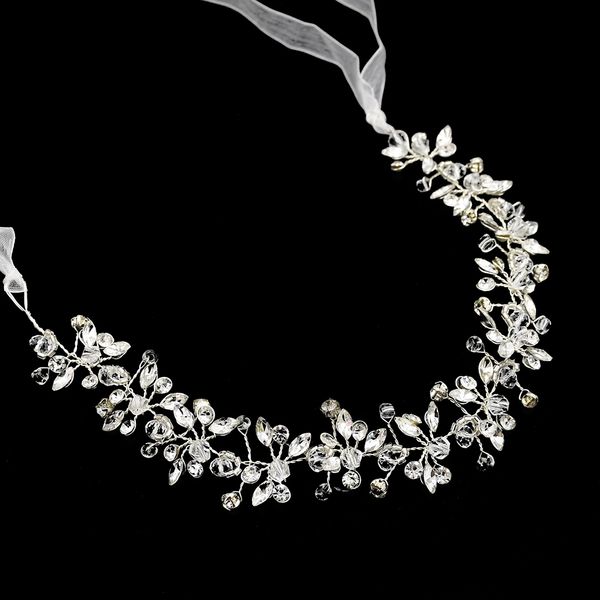 

новая мода невесты невесты волос ручной работы свадебная фотография студия головной убор аксессуары для волос ювелирные изделия подарок, Silver