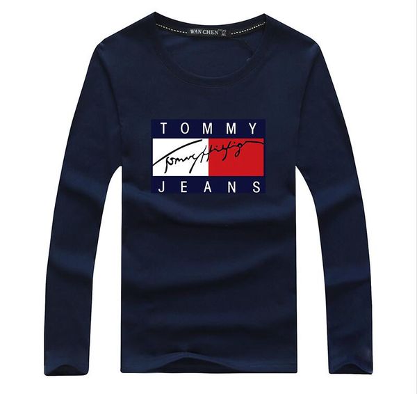 

мужская с длинным рукавом t-shirt большая мода 100% хлопок футболки мужская мода спортивная майка случайные футболки cxam, White