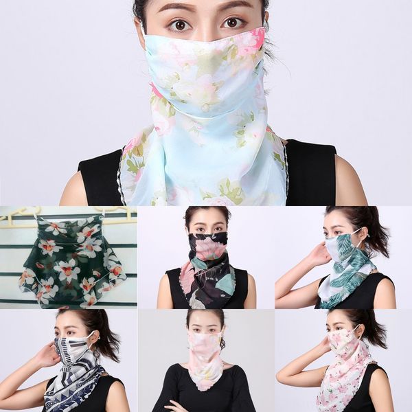 

nirjs shipping i can't breathe scarf headgear scarf summer outdoor riding mask i face breathe sunscreen cant towel, Black