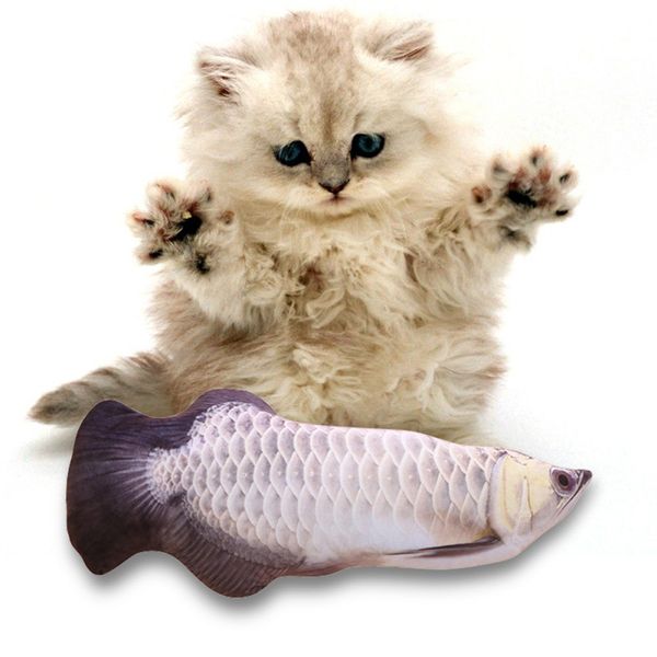 

electronic pet cat toy 30cm electric usb charging simulation fish toys for dog cat chewing playing biting supplies dropshiping