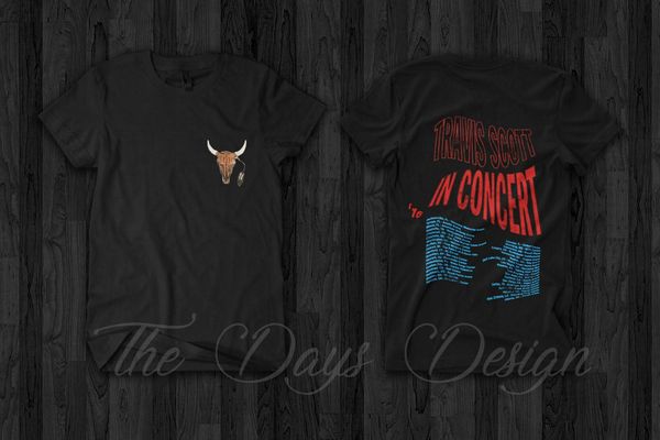 

travis scorodeo anti tour merch astroworld t shirt official logo vintage rap, White;black