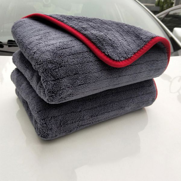 

90x60cm 900 gsm microfiber car wash towel detailing drying cleaning cloth car and kitchen washing towel super absorben
