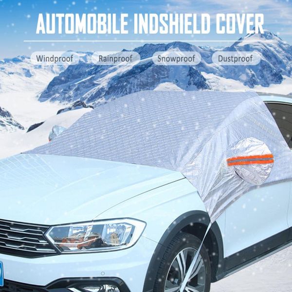 

car covers snow blocked car covers snow ice protector visor sun shade front rear windshield cover for suv sedan
