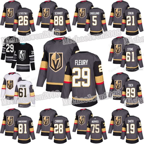 

Vegas Golden Knights 2020 All Star Game Марк-Андре Флери Марк Стоун Pacioretty Stastny Теодор Райли Смит Marchessault Karlsson Джерси