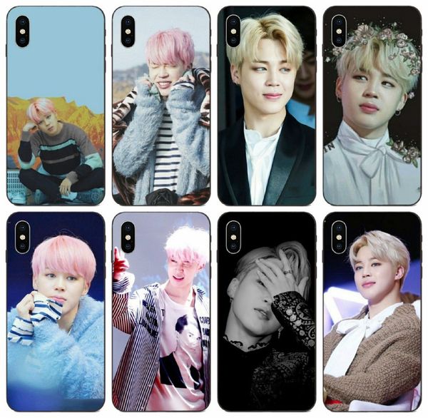 

tongtrade] painted park jimin bangtan boys bts korea case for iphone 11 pro x xs max xr 8s 7 6 plus samsung j7 huawei y7 y9 htc one a9 case