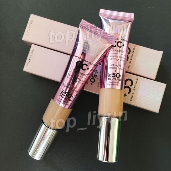 

makeup cc cream it your skin but better cc + cream correcting illumination concealer full coverage 32ml light medium quality