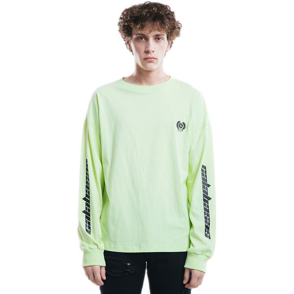 

brand standard sweatshirt season 6 men cotton fashion casual hip hop rapper oversize green gray hoodie male sweatshirts size s-xl, Black