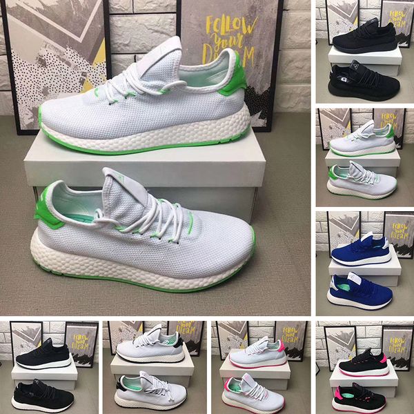 

2019 Race Running Shoes Pharrell Williams Hu trail Nobel ink Nerd Designer Sneakers Men Women Sport Shoes Breathable sports shoes