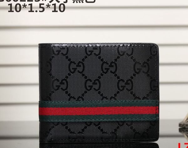 

Sell new men brand pu leather wallet fa hion men pur e hort coin pocket men pur e l brand wallet hipping, Red;black