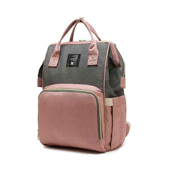 

multi-functional nylon mummy backpack, large capacity durable water-proof travel baby care diaper bag, baby cart nappy bag