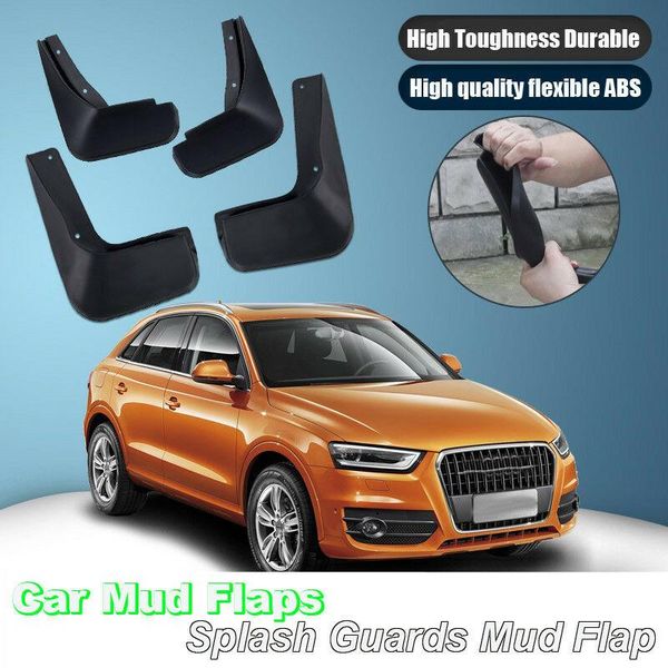 

for audi q3 17-2018 mudflaps splash guards mud flap front rear mudguards fender