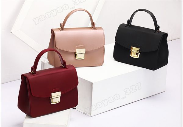 

женщины дамы jelly мини сумка конфеты мешок плеча satchel ковш сумка 8 цветов