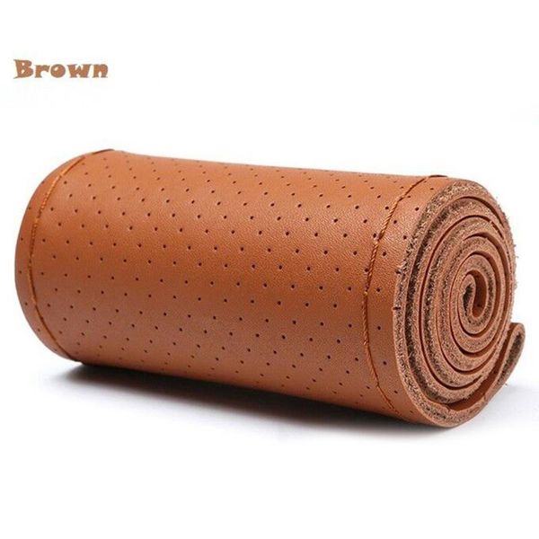 

non-slip steering wheel cover wear resistant car auto imitation leather