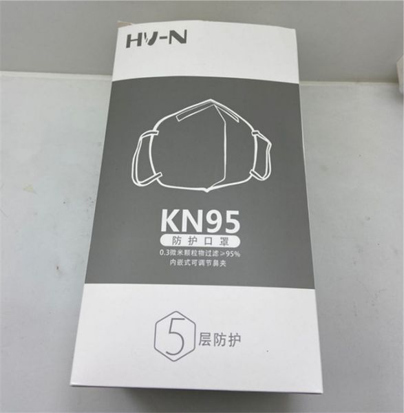 

kn95 face mask n95 protective fold masks anti dust flu h1n1 pm 2.5 ffp2 multi layer filter structure industrial 3m