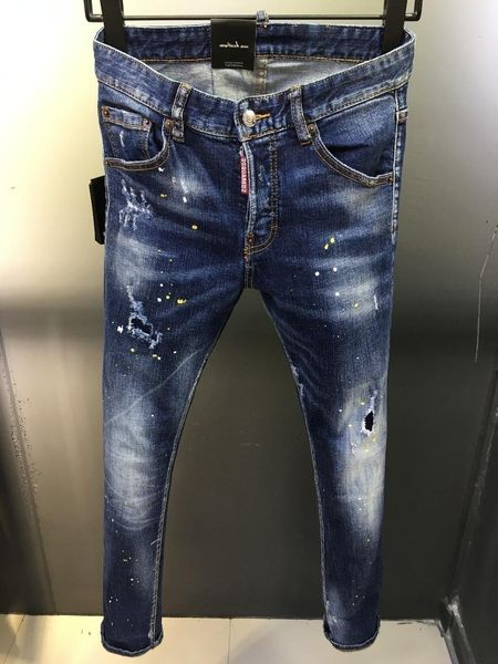 

mens jeans casual denim pants trousers 191202-m76*5769, Blue