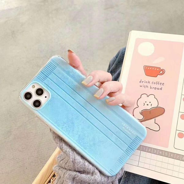 

face masks soft tpu case for iphone 11 pro max xr xs max x 8 7 plus silicone face mouth masks mask style phone cover skin newstore news