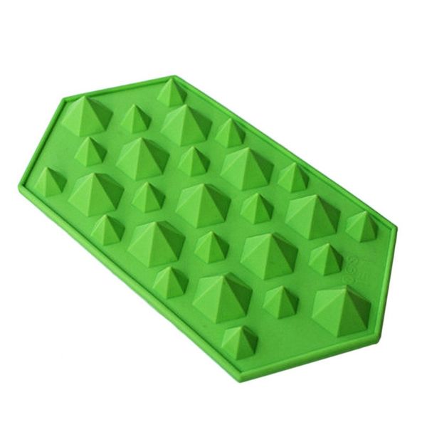 

new arrive diy ice cube mold diamond shape silicone tray fruit cream maker kitchen bar drinking accessories ice cream tools