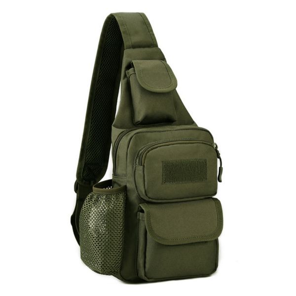 

outdoor multifunctional crossbody chest bag camping riding hunting travel sports multi-purpose bag tactical shoulder