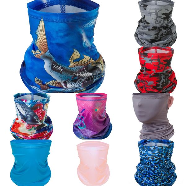 

8rsxt 2020 sell mouth mask lightweight face mask scarf sun protection outdoor riding masks protective silk scarf handkerchief, Black