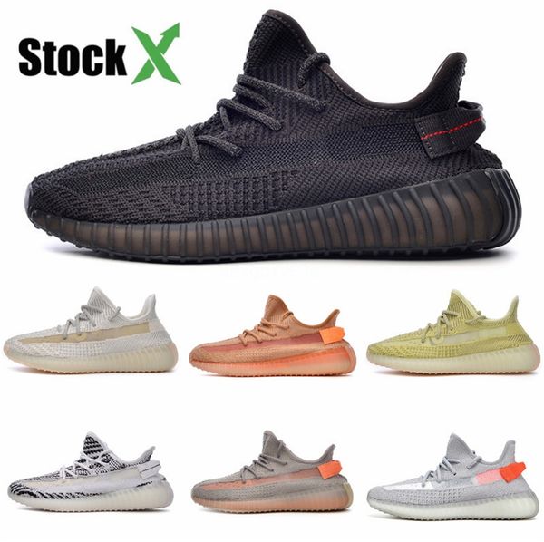 

лучшие качества 2020 kanye west льняной шлак кроссовки tail light desert sage исрафил oreo мужчины женщины дизайнерская обувь # dss154