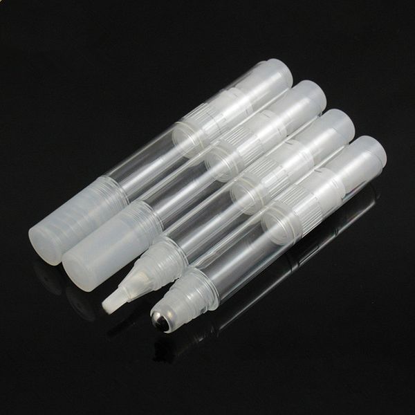 

6.5ml plastic eye cream container, diy roll ball bottle eyelashes growth liquid twist pen, makup tools fast shipping f1812