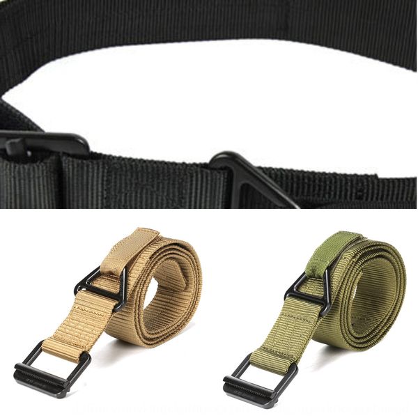 

camouflage tactical ribbon ribbon camouflage army fan cqb drooping belt tactical nylon belt, Black;brown