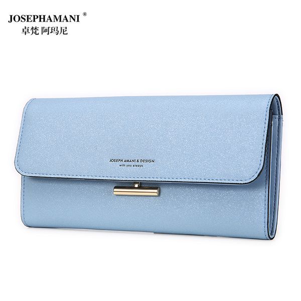 

натуральная кожа женщины portfel high-end josephamani бренд длинный бумажник новый кутюр carteira телефон мешок, Red;black