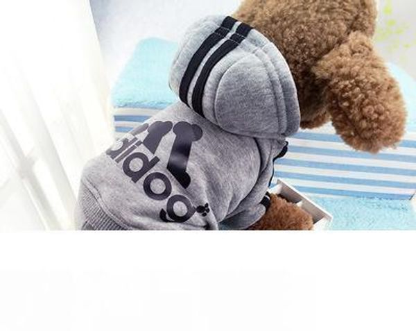 

winter warm pet dog clothes soft cotton four-legs hoodies outfit for small dogs chihuahua pug sweater clothing puppy coat jacket