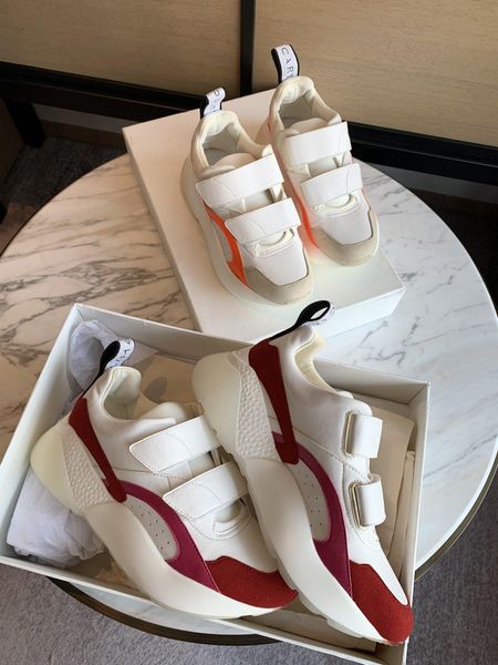 

new lace-up daddy shoes little white shoes casual sneakers women's rainbow bottom candy color increased muffin shoes 636645, Black