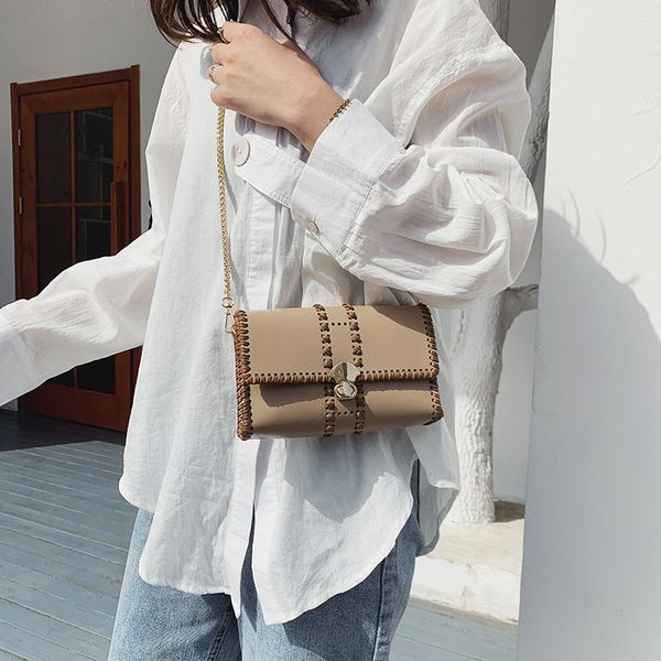 

сумка женская для женщин original design girls bag 2020 новый стильный простые площади цепи плеча