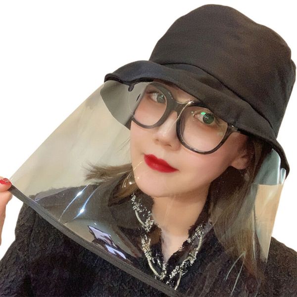 

casual style protective anti-spitting anti dust hat cover outdoor fisherman for kids solid pattern type