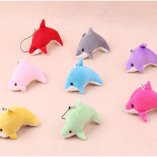 

Прекрасный дельфин смешанный цвет Мини Cute Charms Дети Плюшевые игрушки Главная парт