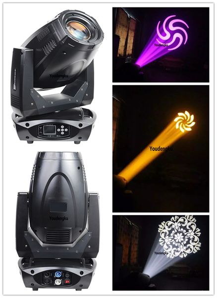 6pcs Spot LED Moving Head 300W leichte DMX RGBW Bühne Disco Wash Beam American DJ Movinghead Gobo Lightings