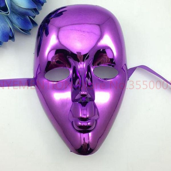

women full face mask masquerade ball halloween carnival venice plating masks halloween masquerade performance show props 200pcs